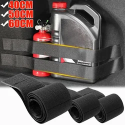 Car Trunk Organizer Elastic Fixing Belt Storage Bag Tapes Fire Extinguisher Fixing Belt Auto Interior Accessories 40-80CM