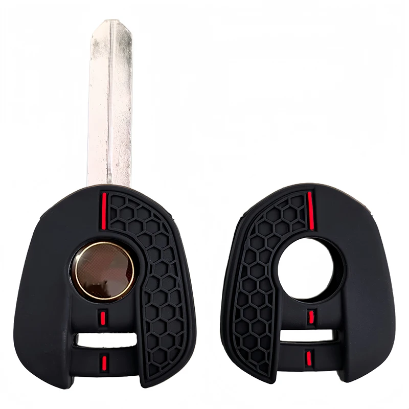 Novo caso chave de silicone para honda cb650r cb 650r cb650 r alta qualidade acessórios da motocicleta chaveiro capa escudo