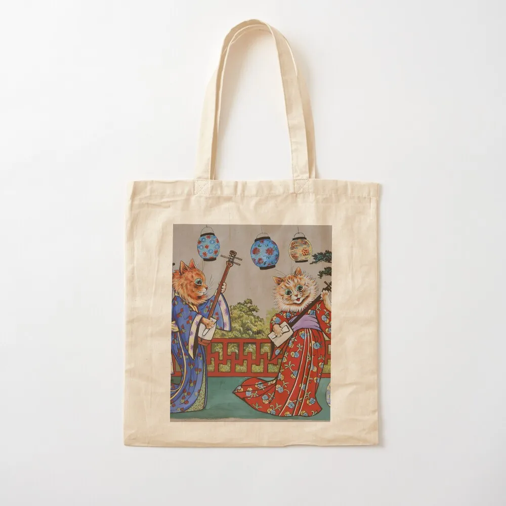 

Louis Wain Tote Bag the tote Large bags for women university Canvas