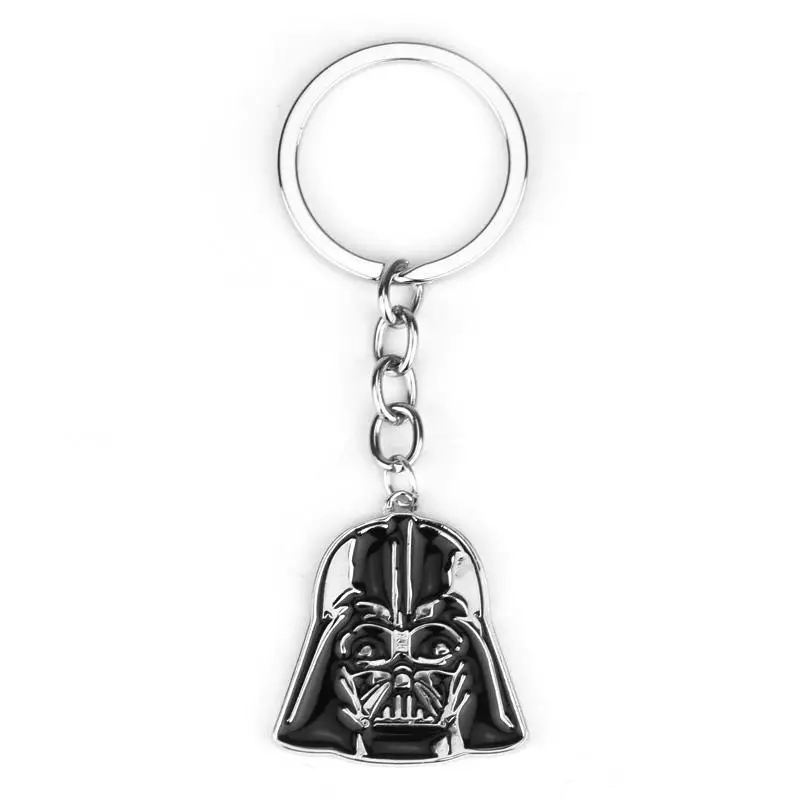 LLavero de aleación de Metal con figura de Anime de Disney Star Wars, Darth Vader, regalo para niños