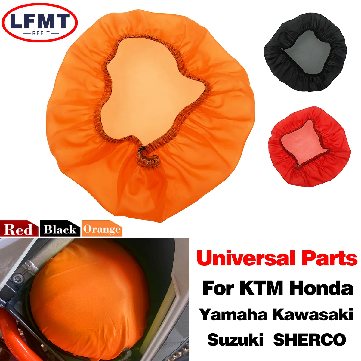 Universal Motorcycle Air Filter Cover Dust Sand Cover Engine Cleaning Protector For KTM EXC Honda YAMAHA SHERCO Suzuki Kawasaki