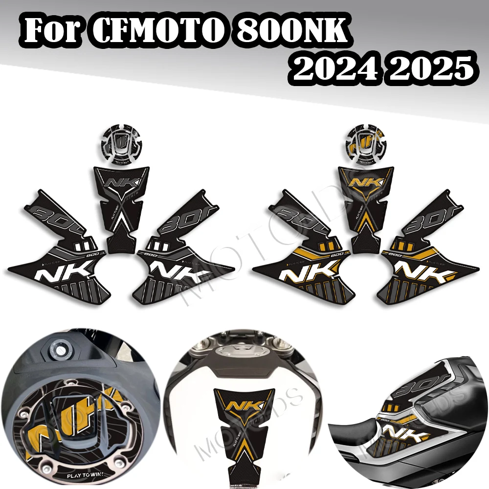 800NK Motorcycle Stickers Fuel Tank Pad Protector Sticker Decals 2024 ﻿For CFMOTO CF MOTO 800NK 800 NK 2025  ﻿