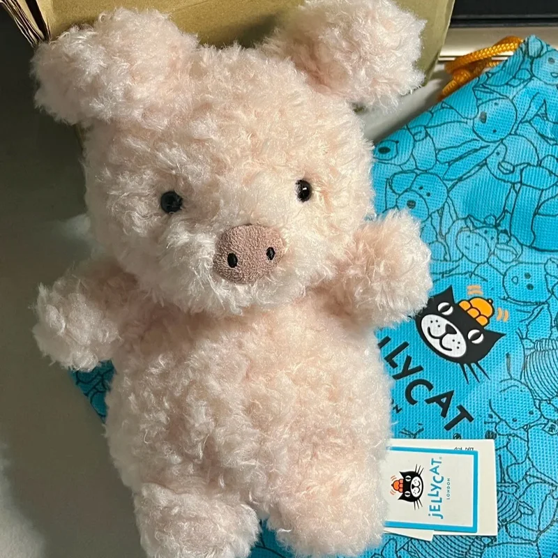 【IN MAGAZZINO】JELLYCAT UK Divertimento Simpatico maialino Ciondolo Borsa Maialino Portachiavi Peluche Bambola Compleanno Regalo di Natale