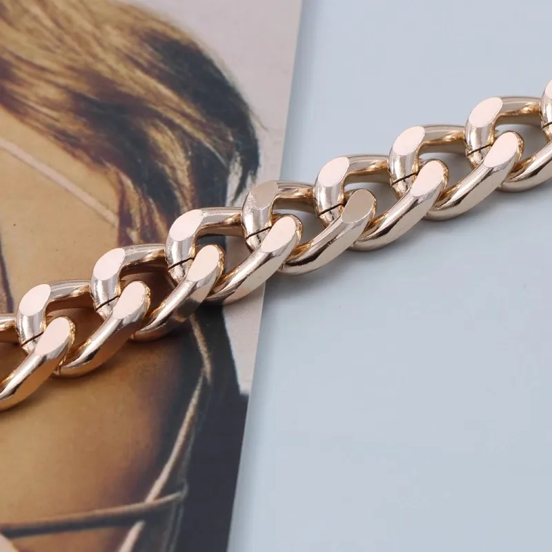 Women's Fashion Snake Gold Metal Chain Corset Female Cummerbund Coat Waistband Dress Decration Narrow Belt  J1689