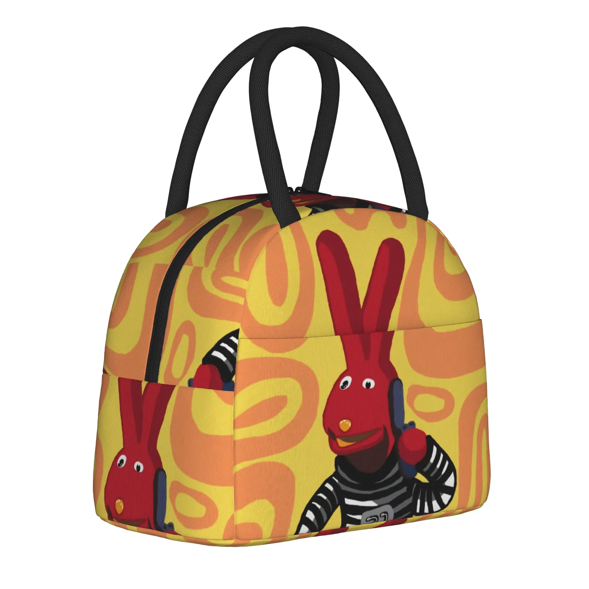 Juan Bodoque 31 Minutos Bolsa térmica para el almuerzo, reutilizable, contenedor de comida, bolsa térmica de gran capacidad con diseño de comedia chilena