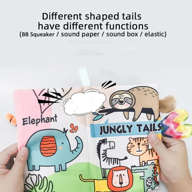 Libro a prueba roturas para suelo, libro con espejo, libro educativo 3D para centro actividades, recién nacido,