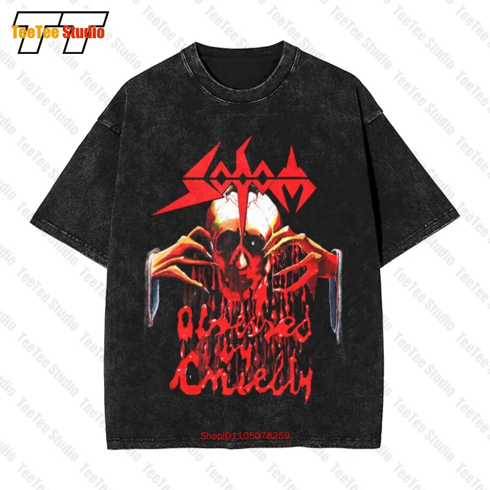 Sodom Obsessed By Cruelty T-shirt surdimensionné vintage VUDQ