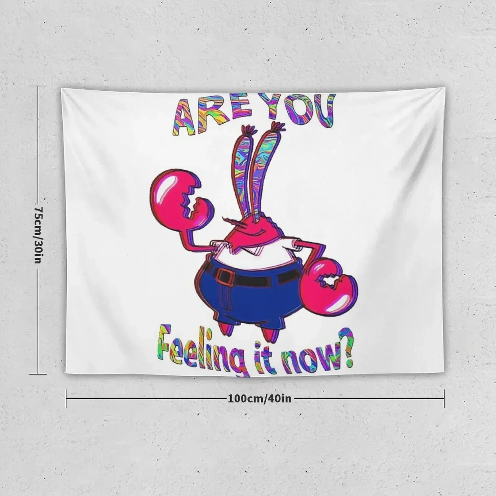 Are you feeling it now Mr. Krabs? Tapestry Room Decorations Aesthetic Room Decor Tapestry