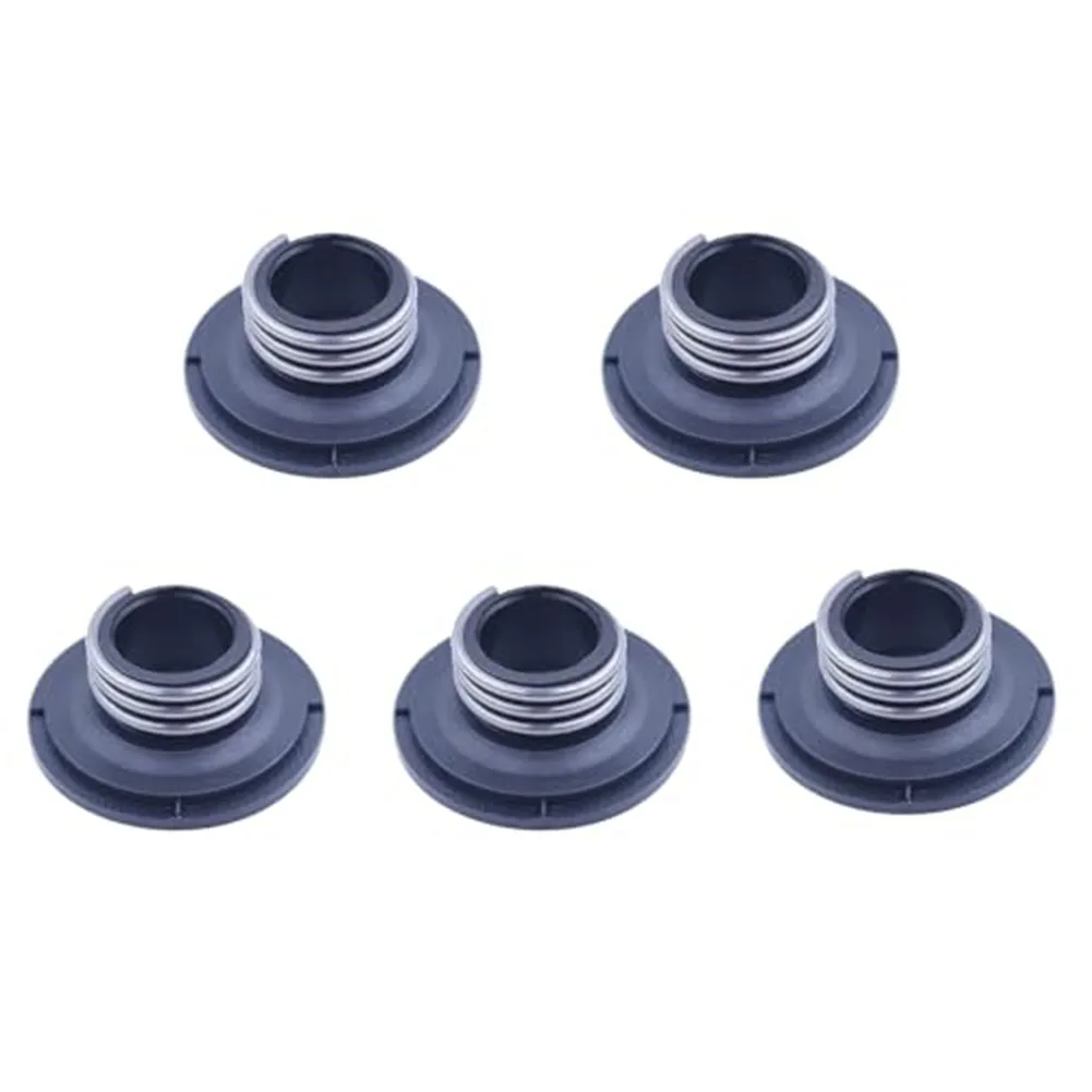 Pack of Five Oil Pump Worm Gears Designed to Fit Chainsaw Models Like the 340 and More for Improved Functionality