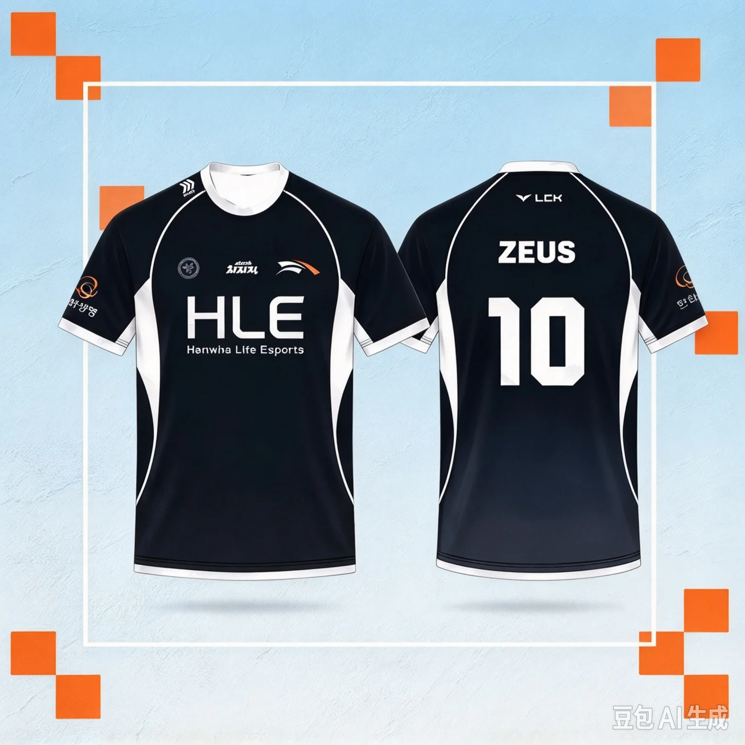 2026 New Summer New Hle Esports Team Jersey Msi Player Battle Jersey Family Matching Fan Assistance 3d Printed Round Neck Top