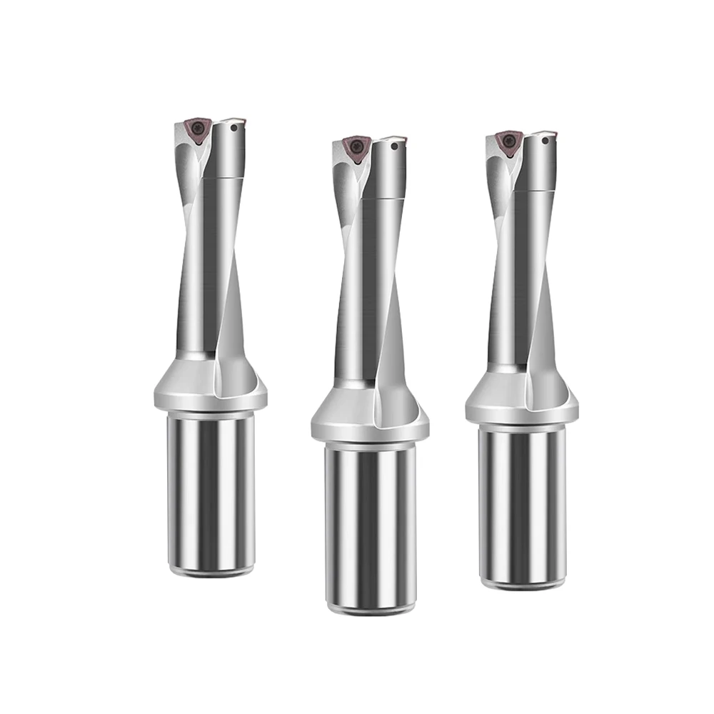 LIHAOPING WC Series U Drill Metal Drill Bits 10mm-40mm Depth 2D 3D 4D D10-D40 Indexable CNC Water Machinery Lathes Insert WCMT