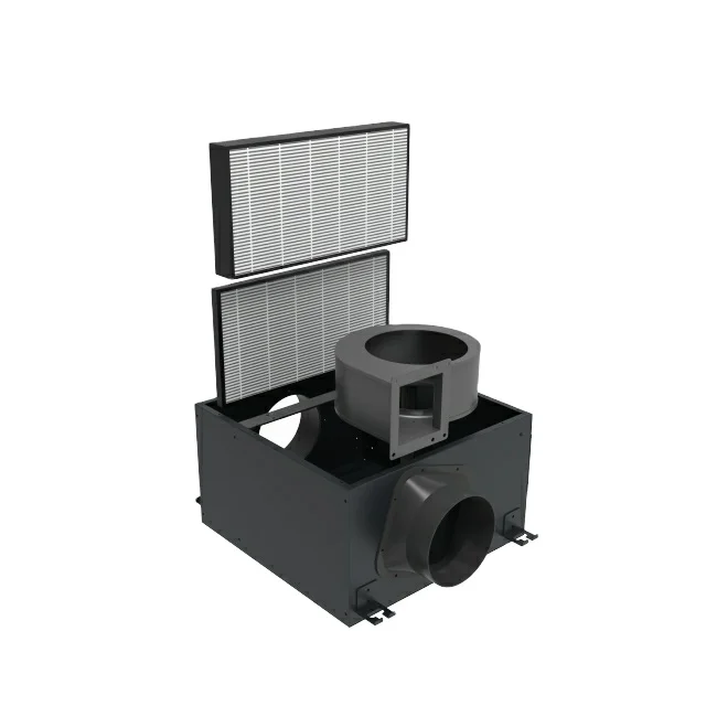 High Efficiency Heat Energy Recovery Ventilation  HVAC System with Recuperator