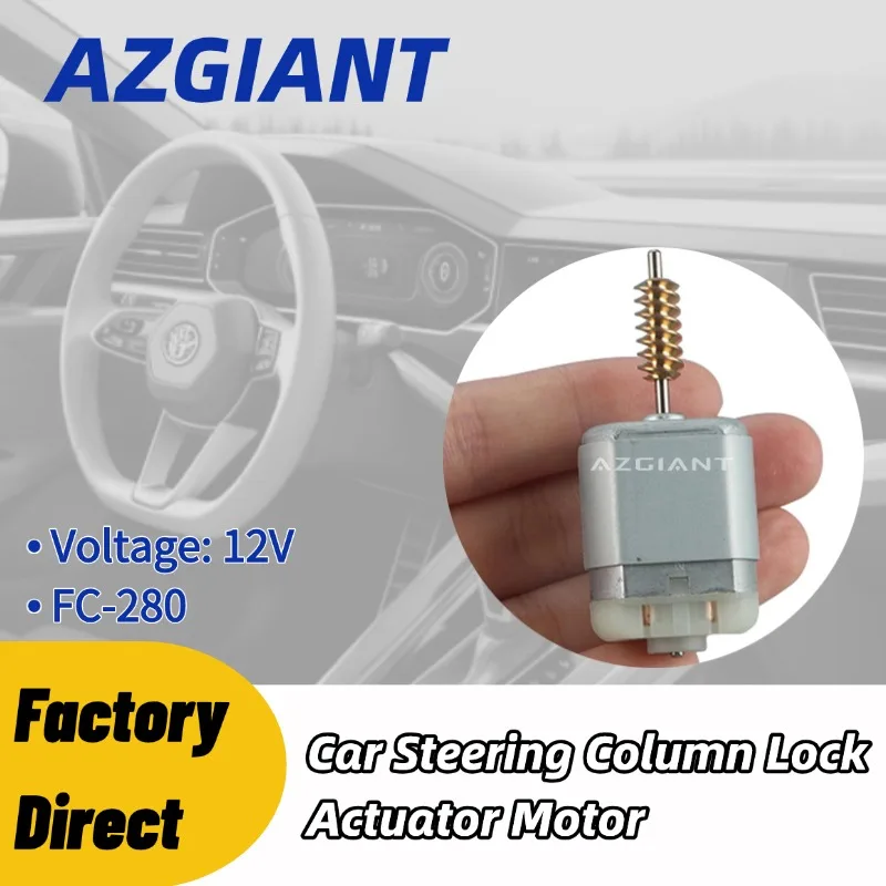 AZGIANT High Power Car Steering Lock Actuator Motor High-Speed Accessories Auto for Honda Civic MK10 CR-V HR-V