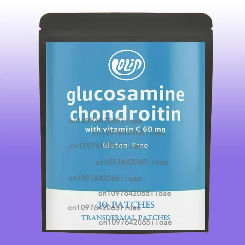 

30 Patches Glucosamine Chondroitin Transdermal Patches - Support Healthy Joints, Strong Cartilage, Nails, Hair