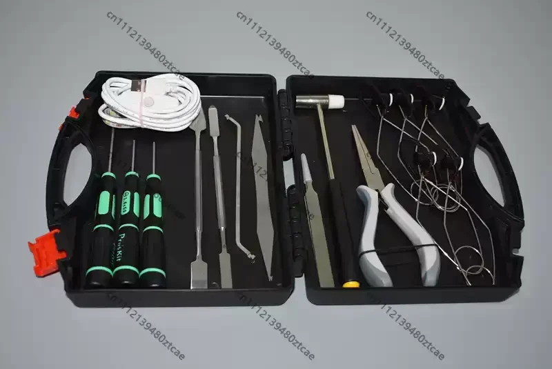 Wind Instrument Repair Kit For Saxophone Flute Clarinet Air Leakage Debugging Pad Replacement Spring Needle Cushion Indentation