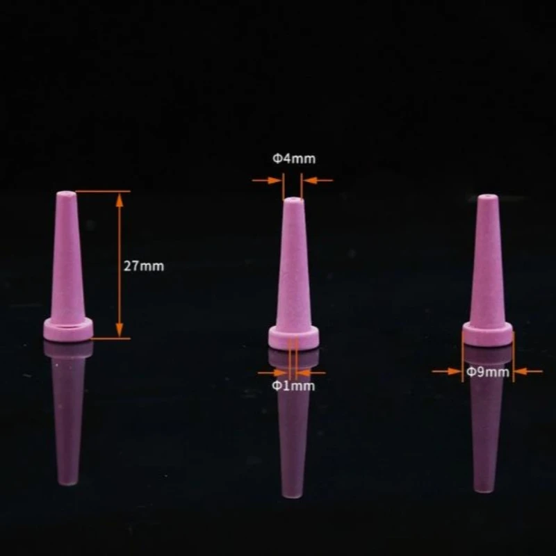 80PCS New Dentist Ceramic Sandblasting Nozzle Machine Blaster Pressure Tip Tools