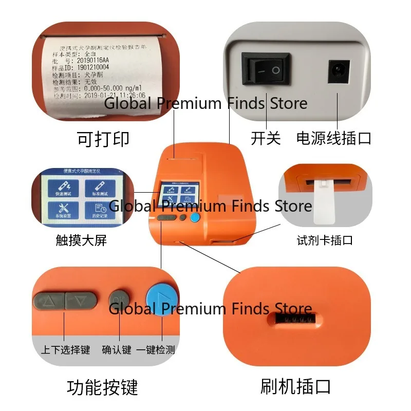 Labrador Dog Progesterone Meter Pet Care Health Monitoring for Breeding And Ovulation Detection