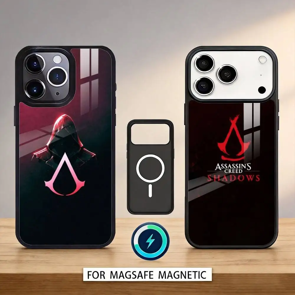 A-Assassins C-Creed S-Shadows Naoe Phone Case For iPhone 17,16,15,14,13,12,Pro,Max For Magsafe Magnetic Wireless Charging