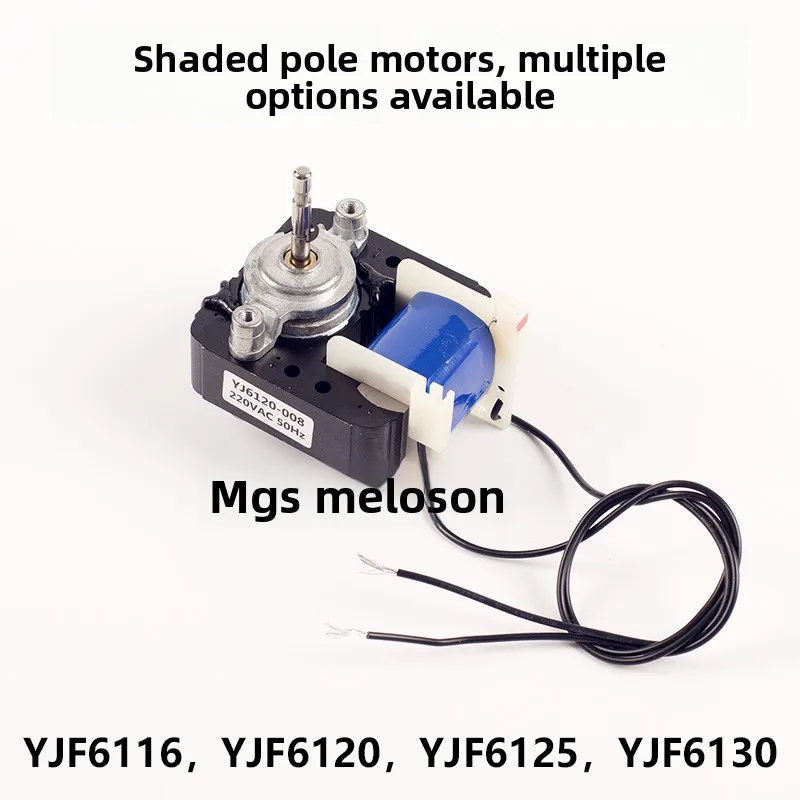 Shaded Pole Motor Motor Accessories Fan 220V Cross Flow Fan Freezer Refrigerator Air Cooling Fan Superconducting Motor