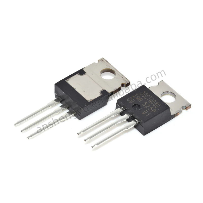 5PCS 30CTQ080PBF 30CTQ080 Schottky Diode TO-220