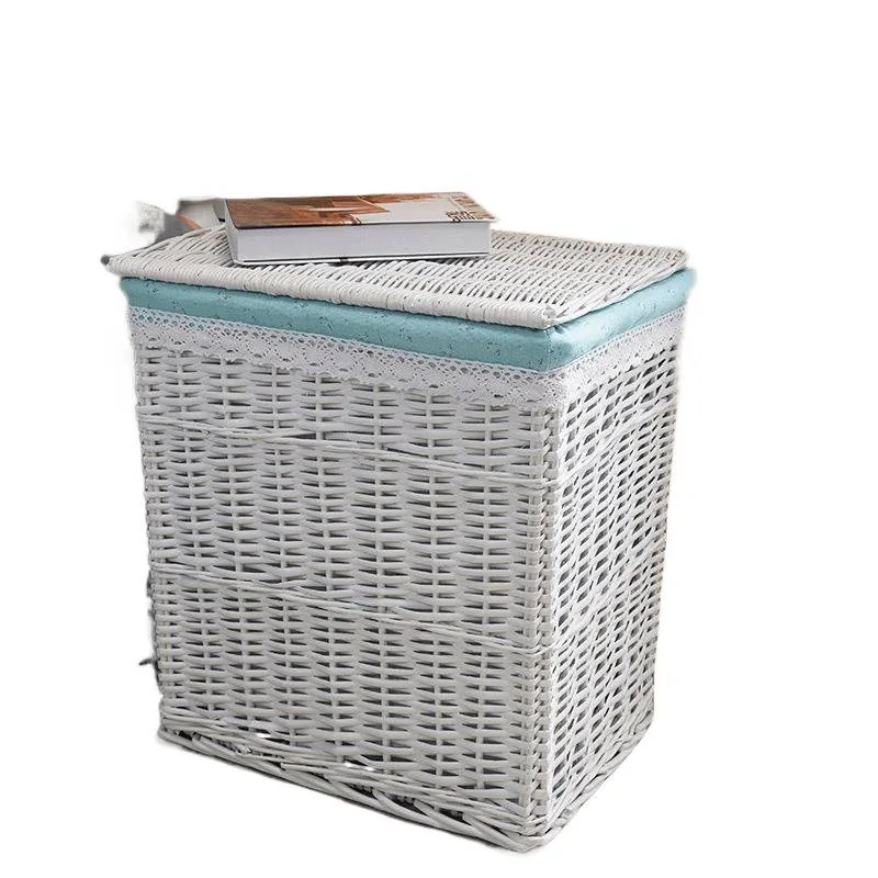 

Rattan storage basket, dirty clothes basket