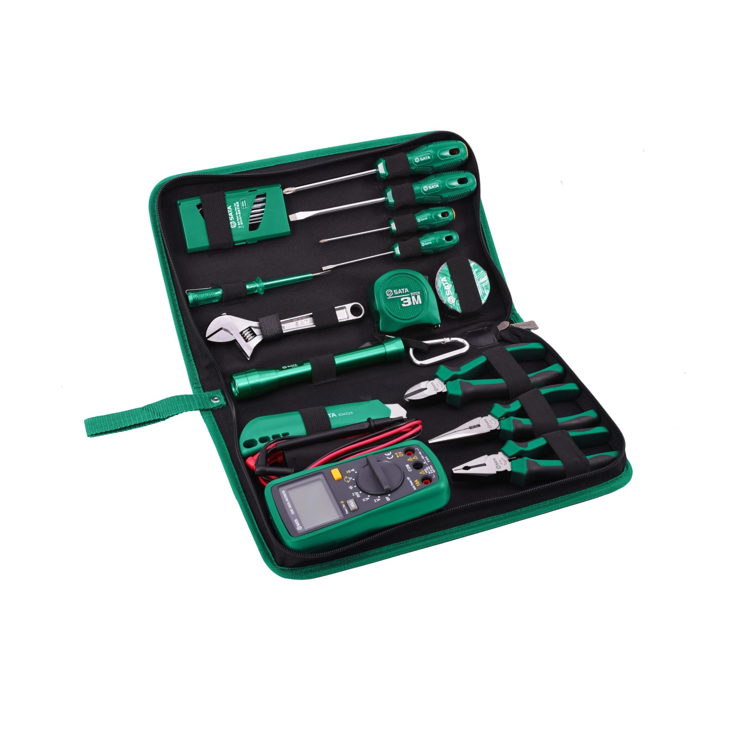 USA APEX Electrician Set 21pc Daily Maintenance Hand Tools Including Cutter Wrenches Steel Plastic Hard Case For Electrical Work