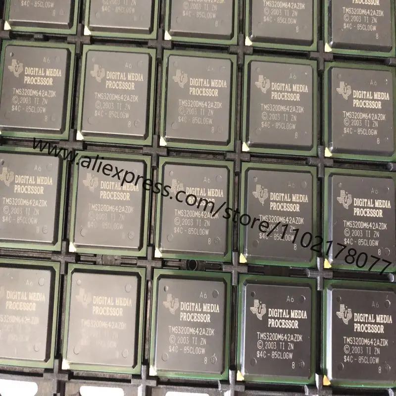 5~100Pcs TMS320DM642AZDKA6 Digital Signal Processor and Controller-DSP DSC Video/Imaging Fixed-Point DSP IC Chip Free Shipping