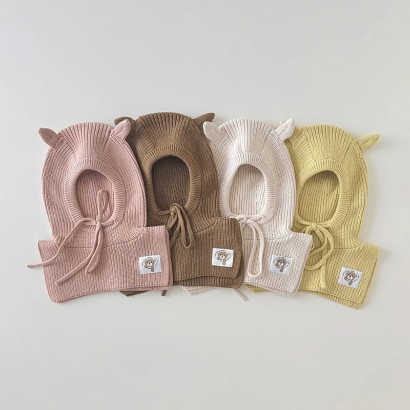 J15U Мягкая детская шапка с мягкой подкладкой, изменяемый чехол на шею для головы 48 52 см