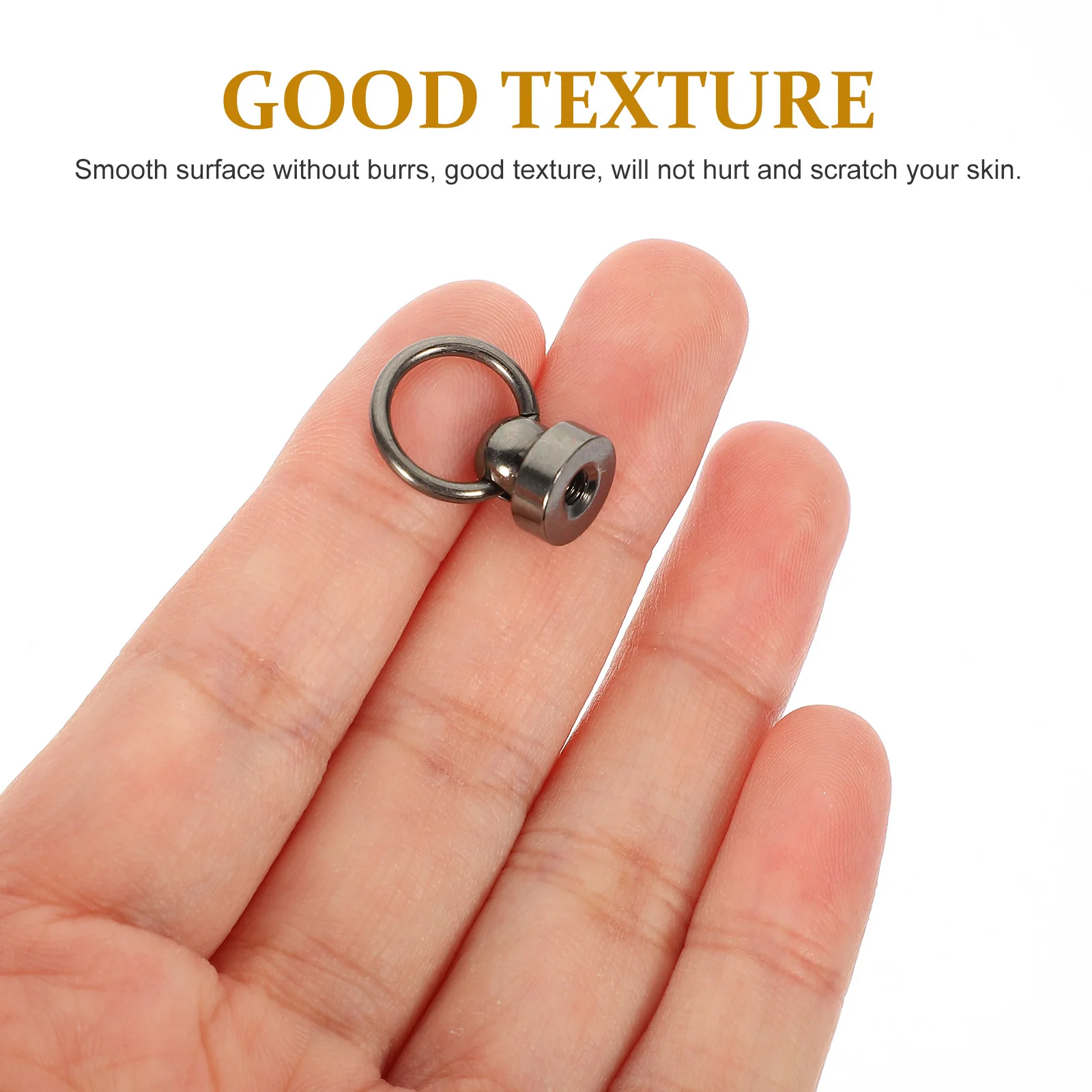 20 set di elementi di fissaggio per rivetti per custodie per telefoni, viti per borse artigianali fai da te, viti a catena per borse resistenti, pratiche