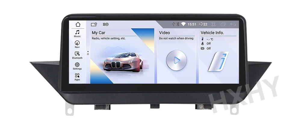 Neue 10,25/12,3 zoll Snapdragon Android 13 Auto DVD Player System Multimedia Für BMW X1 E84 2009-2015 radio GPS Navi Audio Carplay