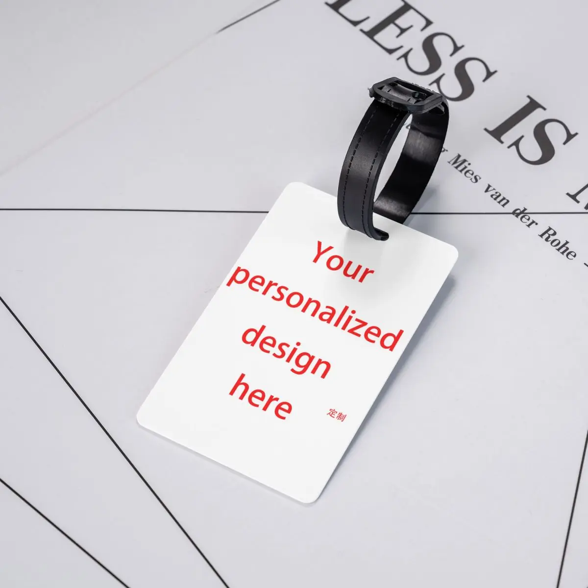 

Customized Custom Luggage Tags Suitcase Accessories Travel Baggage Boarding Tag Label Holder ID Name Address