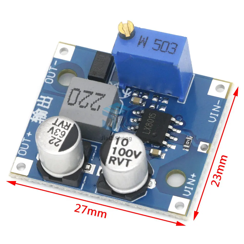 Module d\'alimentation réglable vers le bas LX8015 DC-DC, entrée 5-80V à 1-62V, convertisseur de puissance sur XL7015 pour Circuit d\'énergie solaire