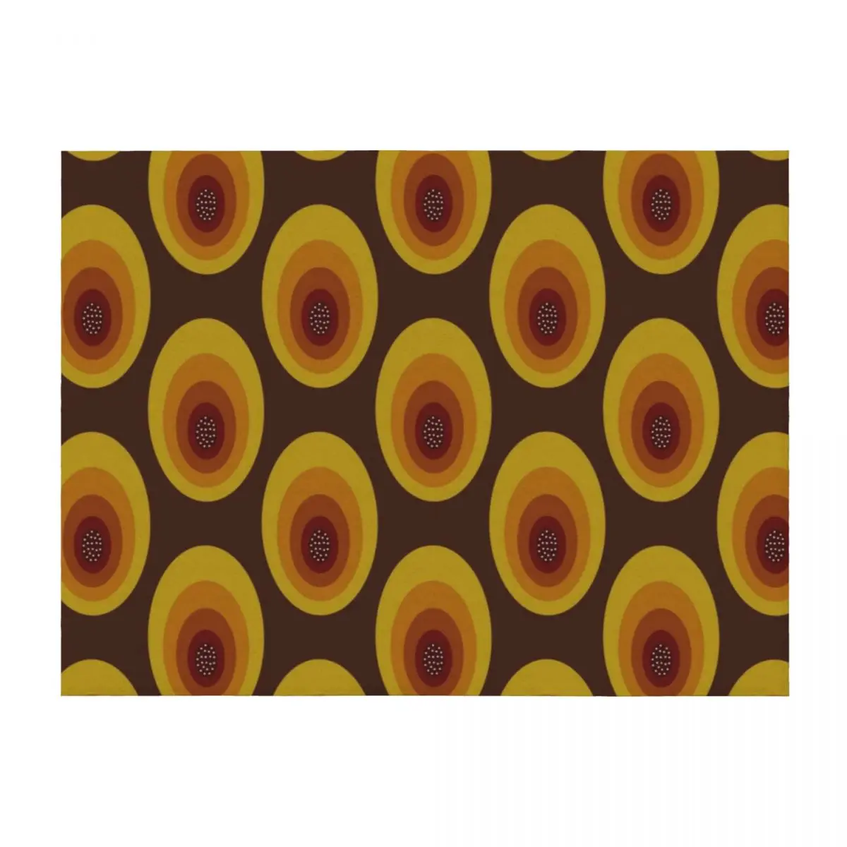 

Retro peacock eye Throw Blanket Blankets For Bed halloween Luxury Designer Warm Blankets
