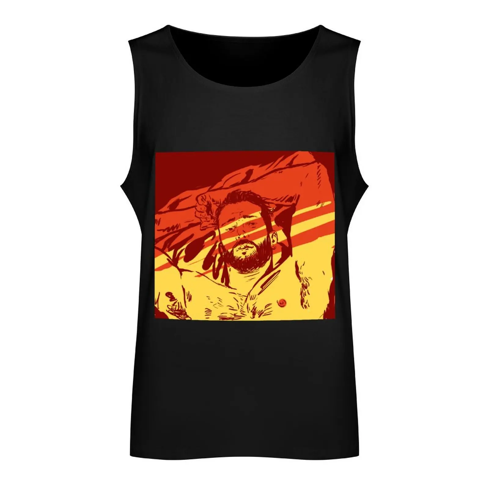 Waiting Tank Top Working vest gym t-shirts