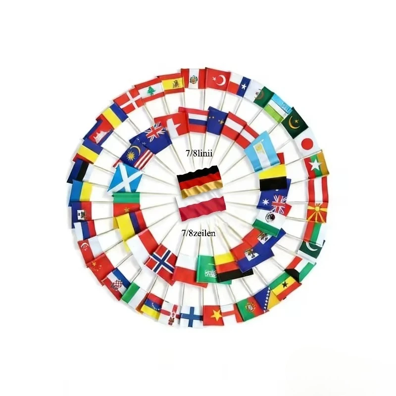 2026 7/8-линейные Egygold Oscams Polska Clines Red Germany Poland 4K Flag European Indoor Outdoor European Ccams Flag Quick Release