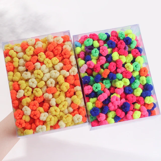 50/100 sztuk dzieci kolorowe gumki do włosów elastyczna opaska do włosów fala Scrunchie dla dziewczynek akcesoria do włosów lina na głowę dla dzieci