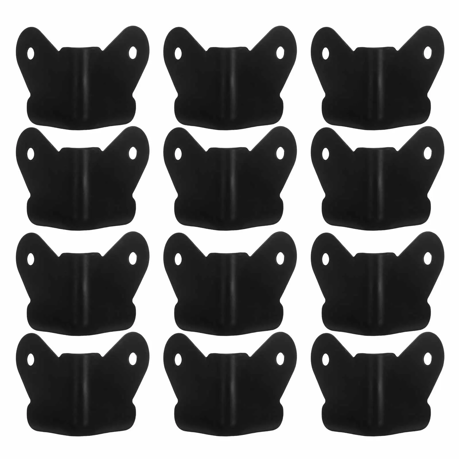 

12pcs Speaker Corner Protectors Furniture Guard Audio Iron Child Safety Edge Guards Metal Siding Anti Collision DIY Durability