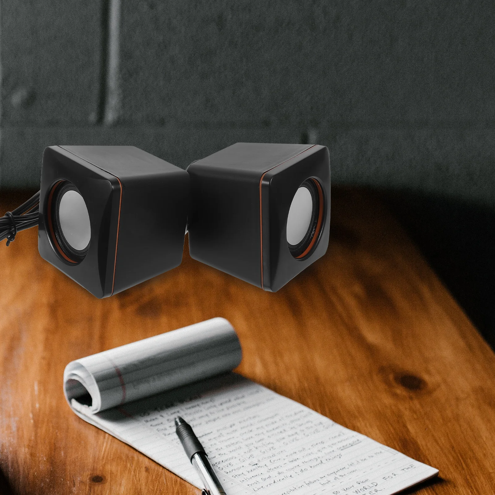 Mini-Lautsprecher, Computer-Desktop, kleine tragbare USB-Multimedia-Lautsprecher, ABS-Material, einfaches Laptop-Gerät