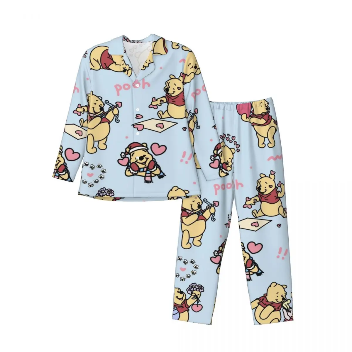 

Disney Women's Pajamas Sets Woman 2 Pieces Pajamas Female Couples Loungewear Suit Home Clothes