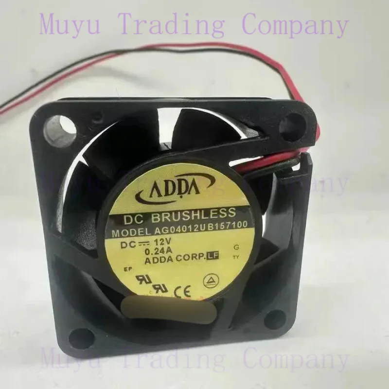 FOR ADDA AG04012UB157100 DC 12V 0.24A 40x40x20mm 2-Wire Server Cooling Fan