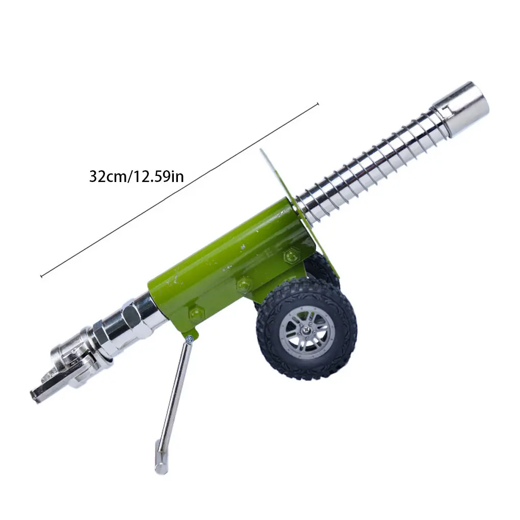 Artillery Model Decorative Realistic Artillery Model Kit Metal Alloy Mini Figurine Miniature Launcher Statue Cannon Decoration view 3