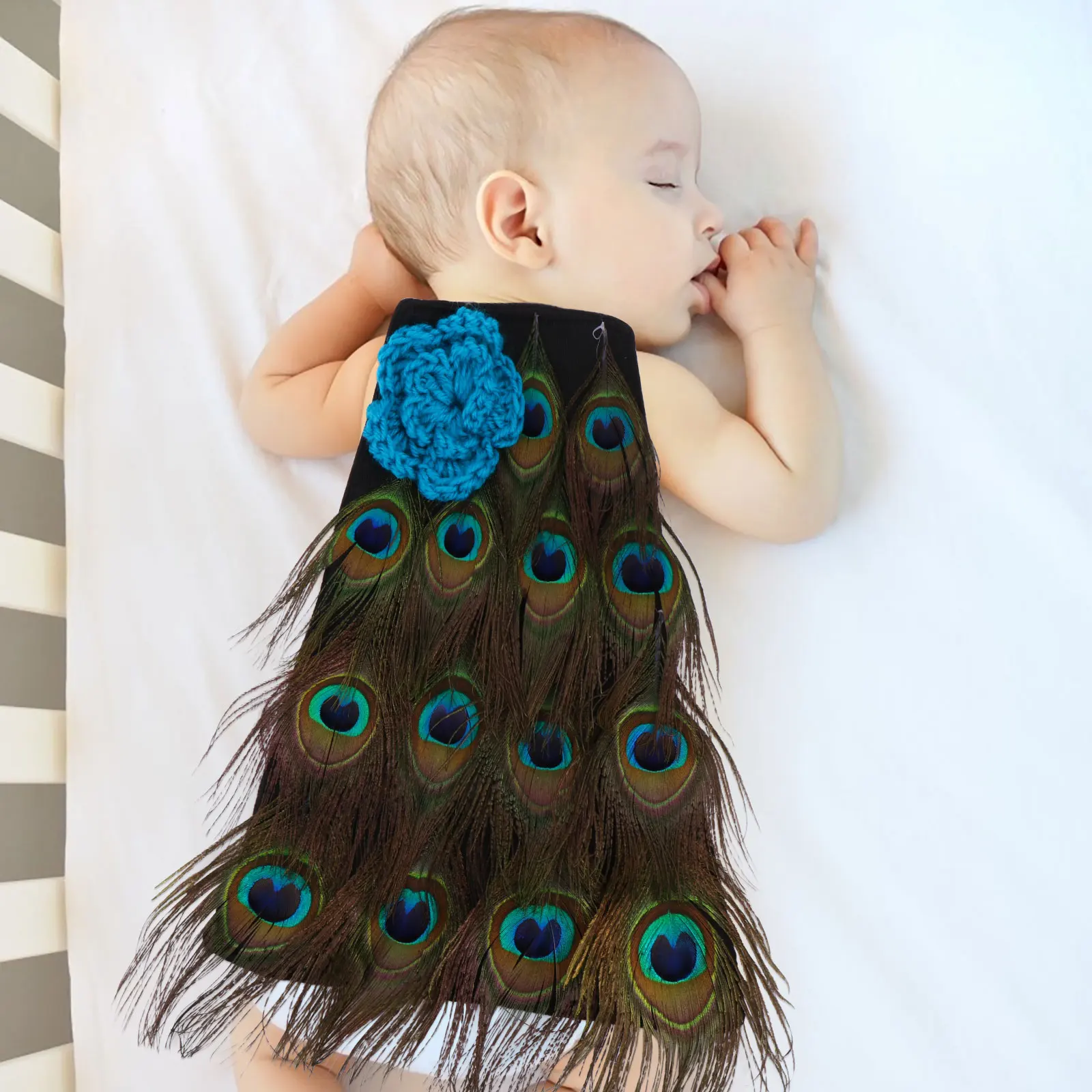 

1 Set Baby Photography Costume Set Infant Clothing Hairband Cloak Premium Material Cute Design Warm Comfortable Newborn Photo