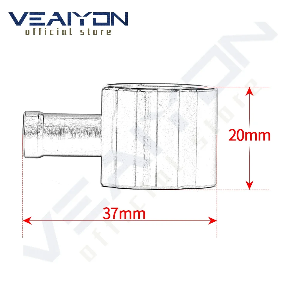 Fuel Line Tank Connector Connection For KTM 250SX-F 350SX-F 450SX-F 250XC-F 350XC-F 450XC-F 250XCWTPI 2020 2021 2022 Accessories