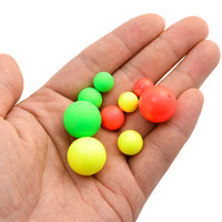 10/30pcs Ball Float Foam Fishing Float Bobber Buoys Strike Indicator for Pompano Rig Walleye Rigs Fly Fishing Float