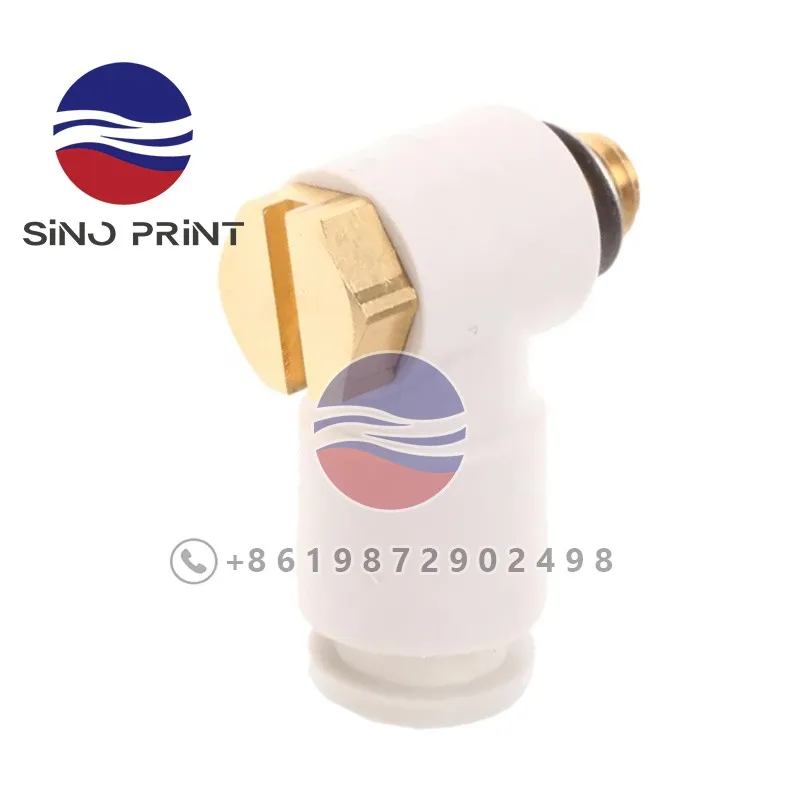 KQ2V06-M5A Universal Male Elbow Connector For SMC One-Touch Fitting Printing Press Accessories