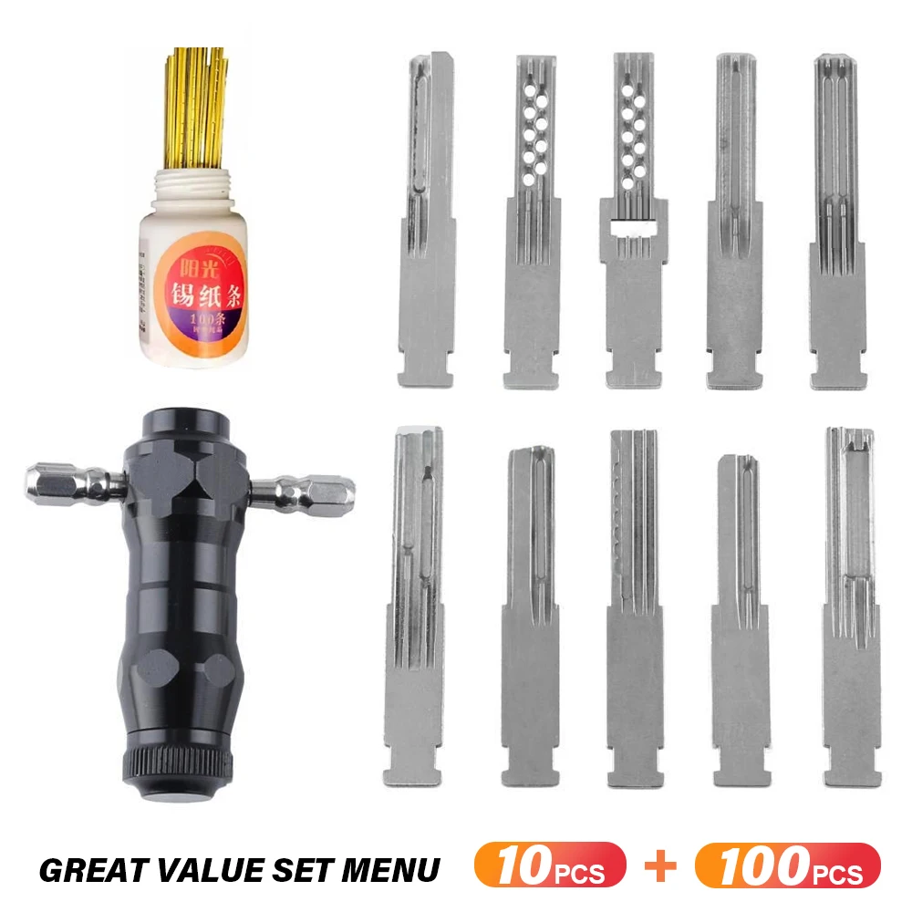 Professional Locking Set in Extreme Storm Style High Quality Schlosserwerkzeug-Kit with Foil for Locksmith Training and Practice image 3