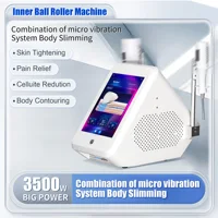 200HZ Slimming Cellulite Reduction Roller Infrared Vacuum Massage Beauty Machine 3500W Inner Ball Roller for Body Care 2