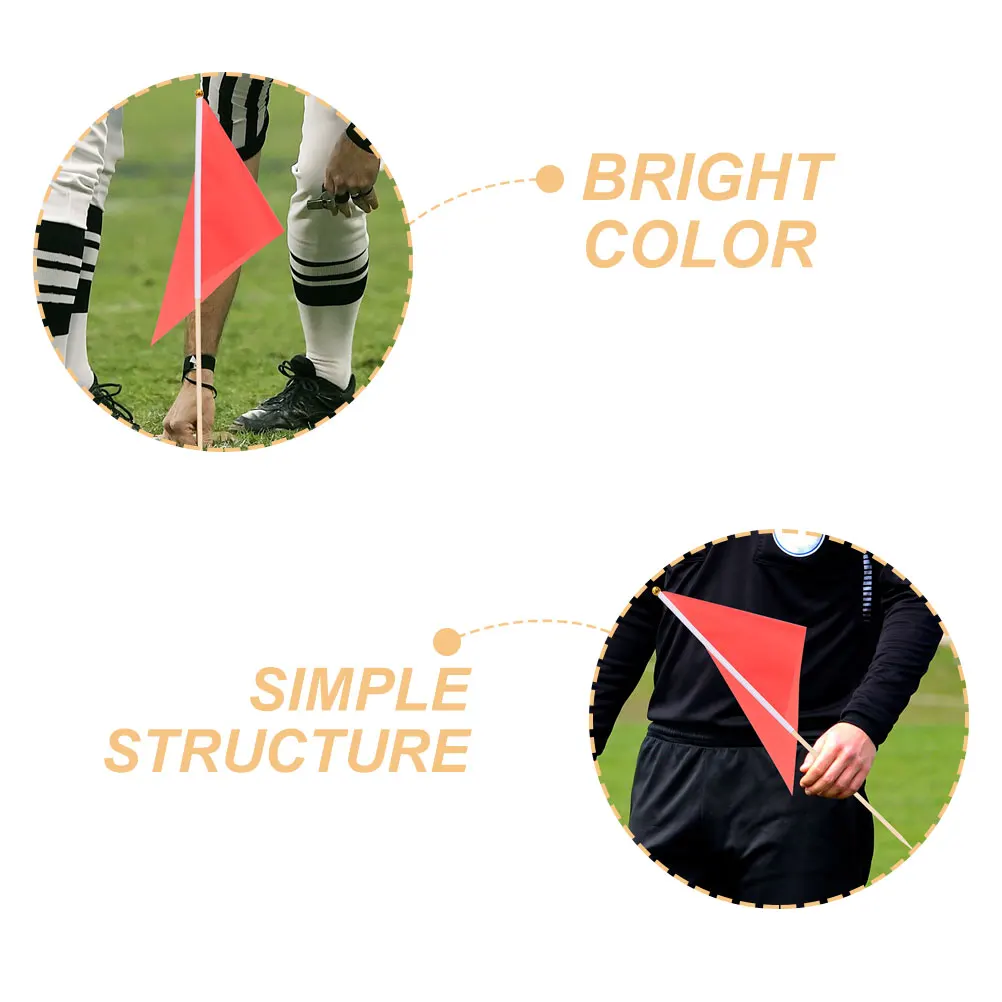 6 قطعة أعلام بمناسبة مثلث ساحة الحديقة حديقة البناء مسح أعلام للري الرش الكلب التدريب المشهد في الهواء الطلق #3