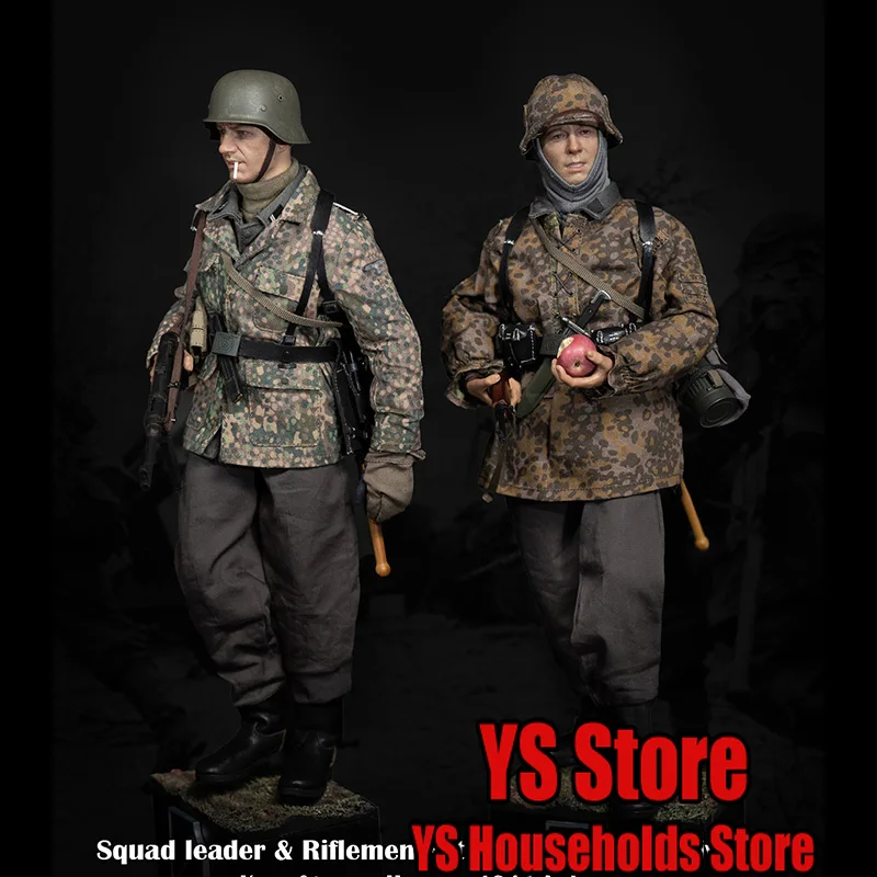 Discover History Series FP015 1/6 Squad Leader Riflemen 1st Panzer Division Camfoulage Cloth Man Soldier 12