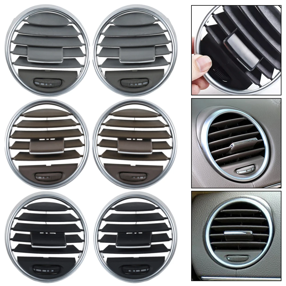 Car Dashboard Air Vent Outlet Panel For Benz W164 ML350 GL350 For GLE GLS Air Conditioning Outlet Grille Pick Accessories